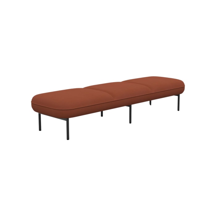 Plum Ottoman by Allermuir Plum Ottoman